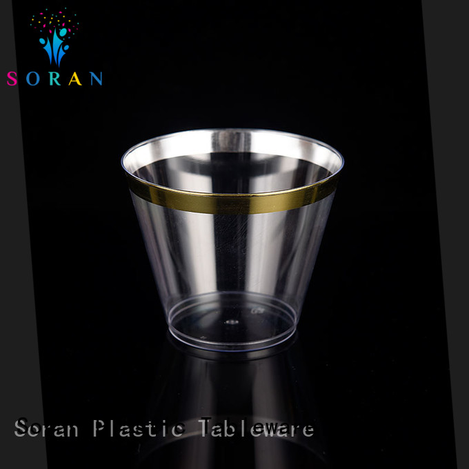 Recyclable Plastic Tumbler Cups Rim One Step Solution Service For